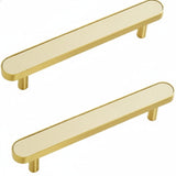 Elegant Colorful Leather Drawer Handles – Brass Drawer Hardware