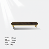 Elegant Natural Wood Drawer Handles/Knobs – Multi-Size Furniture Hardware