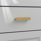 Elegant Natural Wood Drawer Handles/Knobs – Multi-Size Furniture Hardware