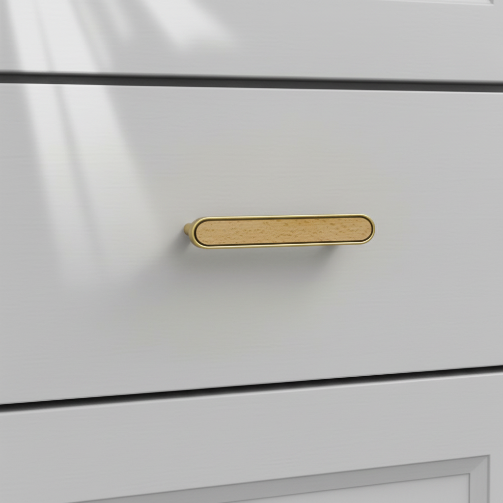 Elegant Natural Wood Drawer Handles/Knobs – Multi-Size Furniture Hardware