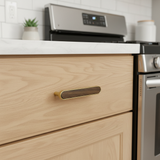 Elegant Natural Wood Drawer Handles/Knobs – Multi-Size Furniture Hardware