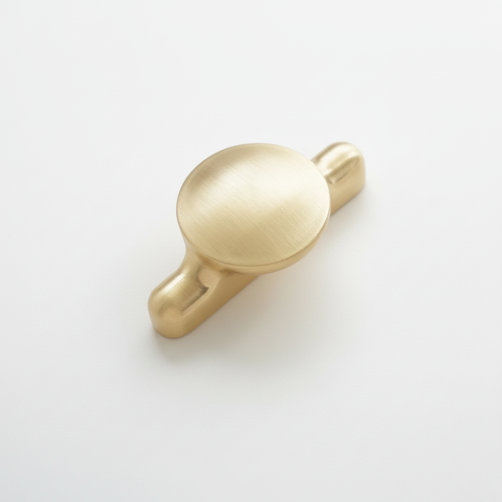 Classic Brushed Brass Cabinet Pulls – Kitchen & Bathroom Hardware