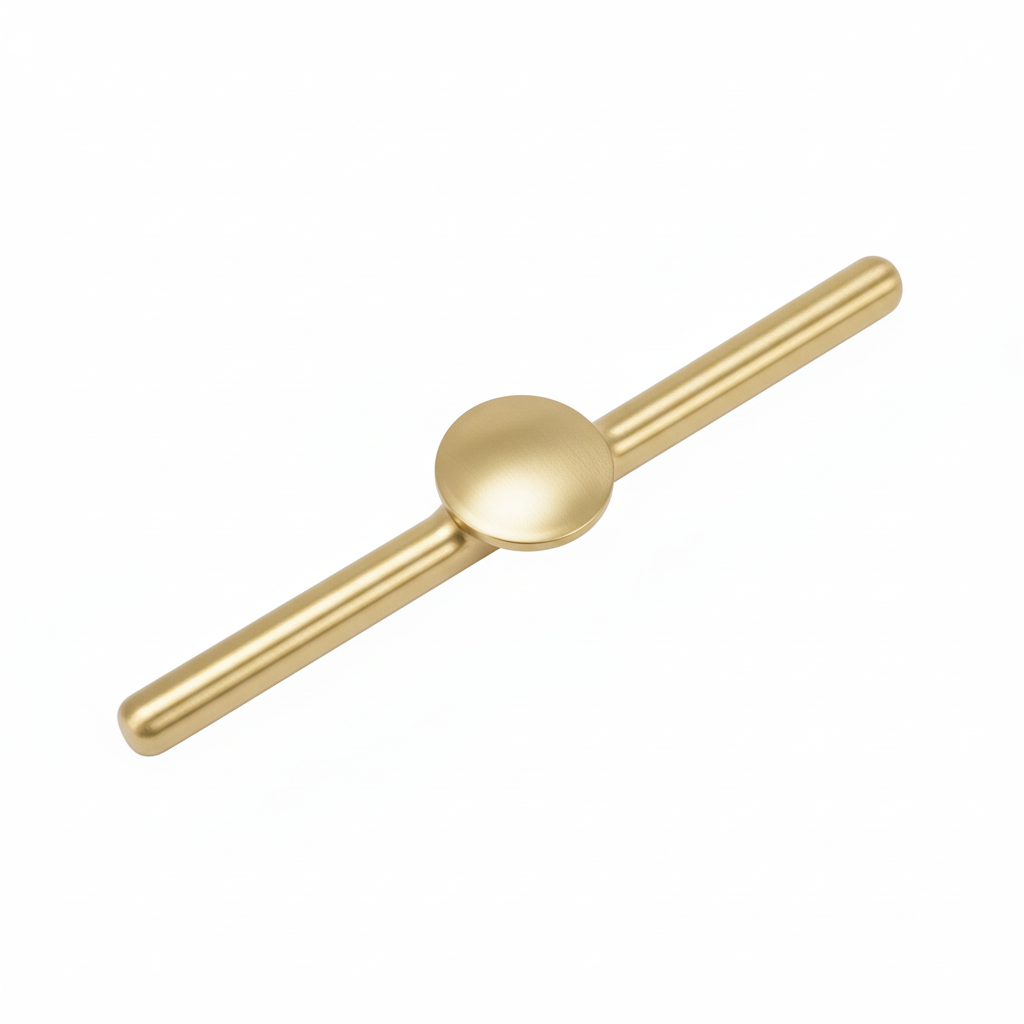 Classic Brushed Brass Cabinet Pulls – Kitchen & Bathroom Hardware