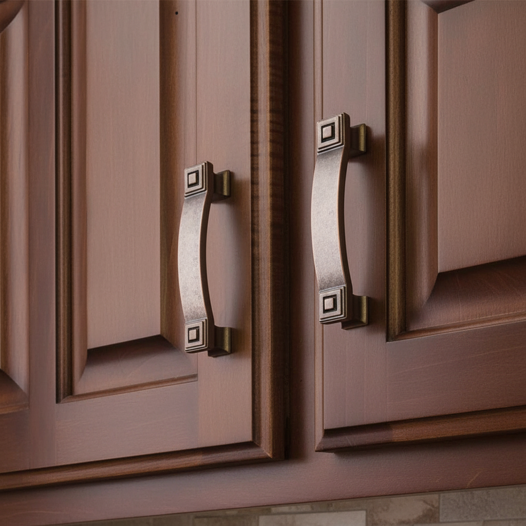 Elegant Copper Cabinet Handles –Multi-Size Kitchen & Bathroom Hardware