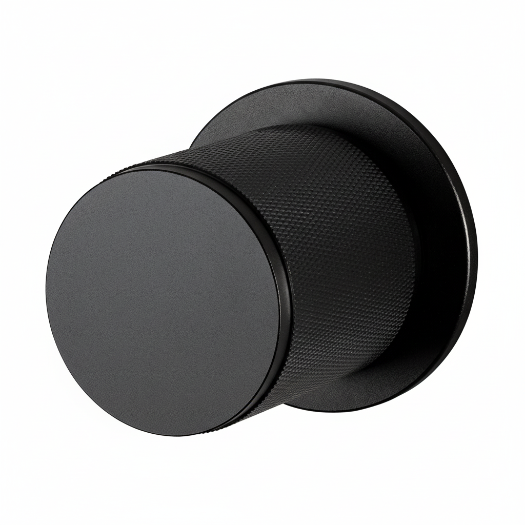 Modern Minimalist Brass Door Knobs –  Bedroom Door Hardware