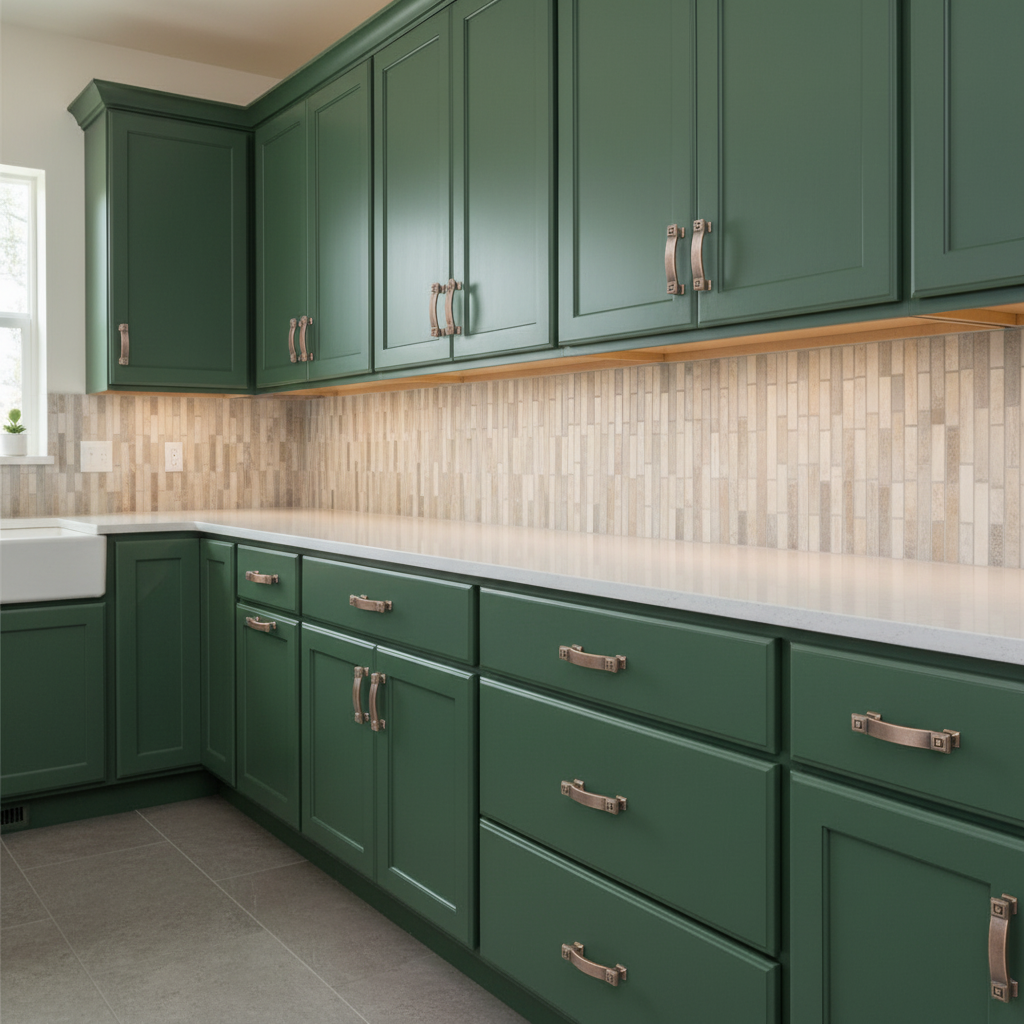 Elegant Copper Cabinet Handles –Multi-Size Kitchen & Bathroom Hardware