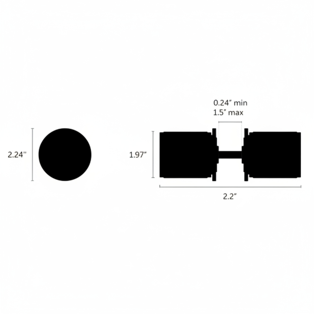 Modern Minimalist Brass Door Knobs –  Bedroom Door Hardware