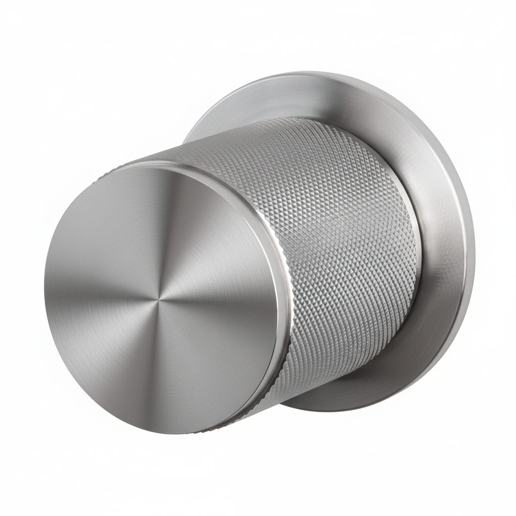 Modern Minimalist Brass Door Knobs –  Bedroom Door Hardware