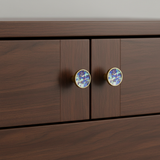 Modern Elegant Natural Shell Cabinet Pulls – Multi-Color Furniture Hardware