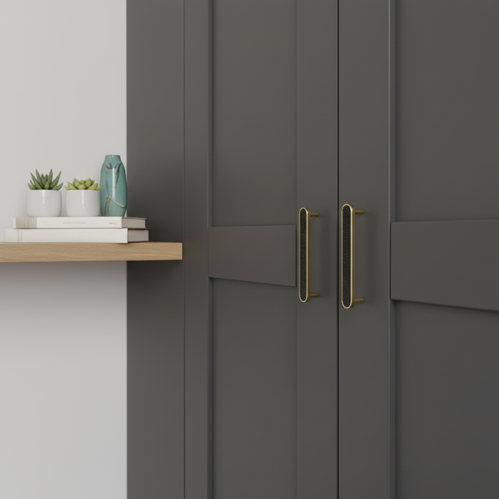 Modern Elegant Natural Shell Cabinet Pulls – Multi-Color Furniture Hardware