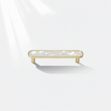 Modern Elegant Natural Shell Cabinet Pulls – Multi-Color Furniture Hardware