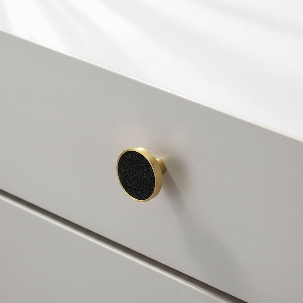 Modern Elegant Natural Shell Cabinet Pulls – Multi-Color Furniture Hardware