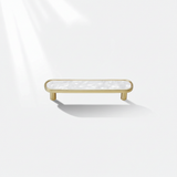 Modern Elegant Natural Shell Cabinet Pulls – Multi-Color Furniture Hardware
