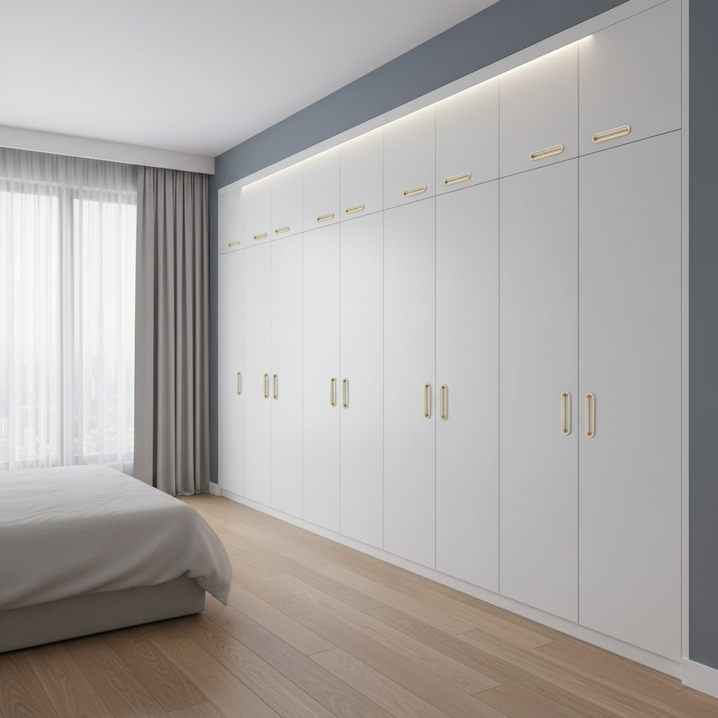 Classic Brushed Brass Cabinet Pulls – Smooth Kitchen Hardware