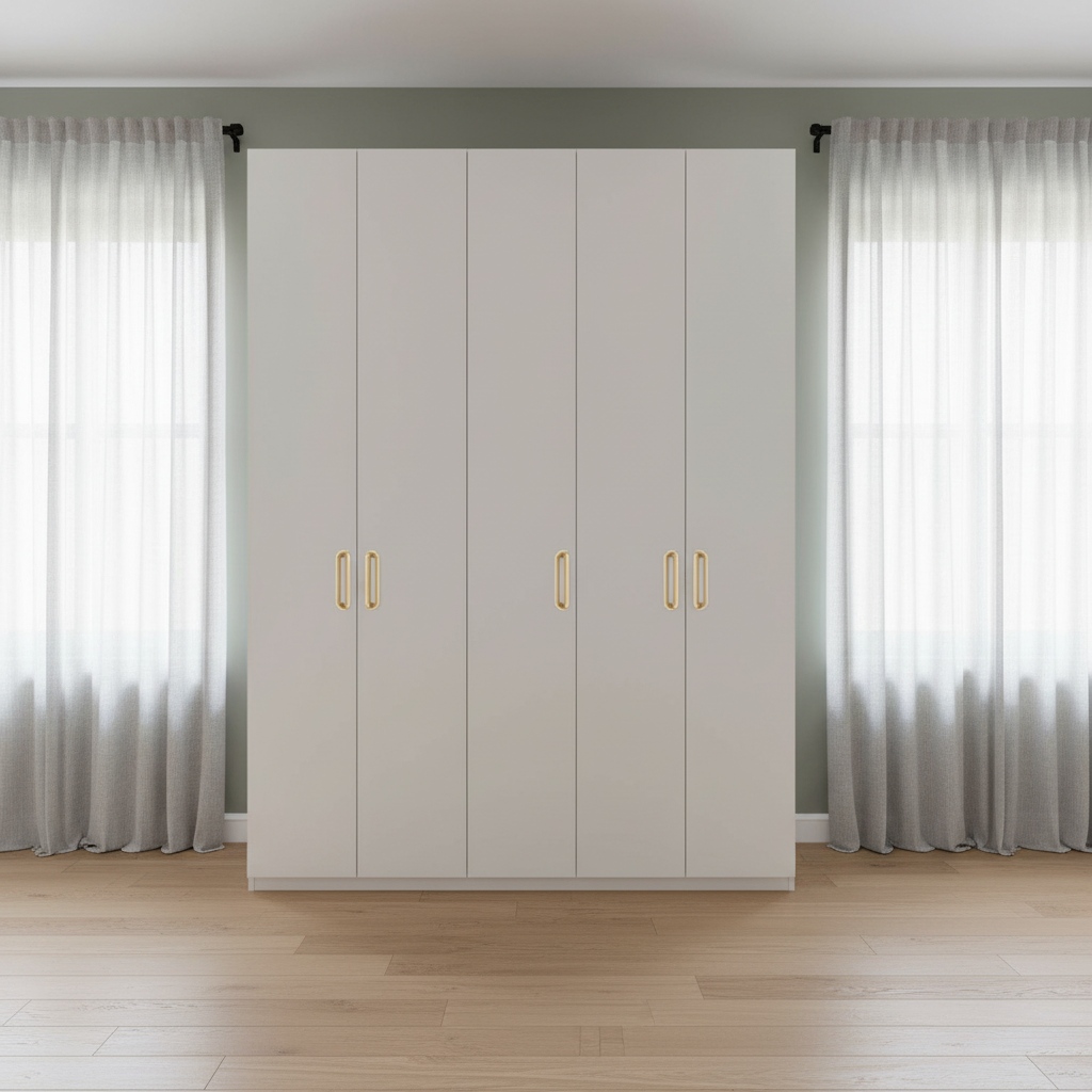 Classic Brushed Brass Cabinet Pulls – Smooth Kitchen Hardware