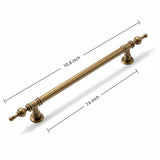 Luxury French Brass Cabinet Pulls – Copper Finish Bedroom Hardware