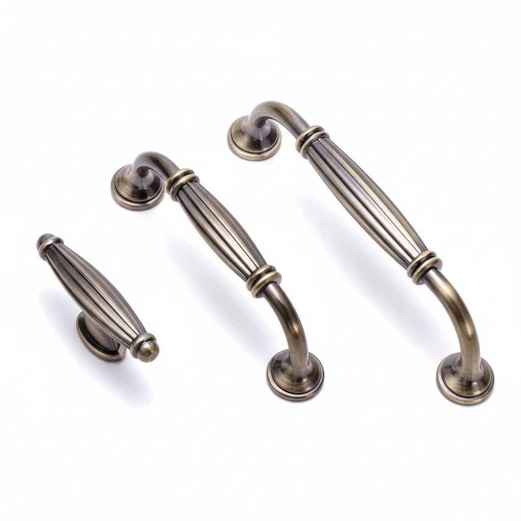 Premium Copper Zinc Cabinet Pulls – Bathroom Hardware