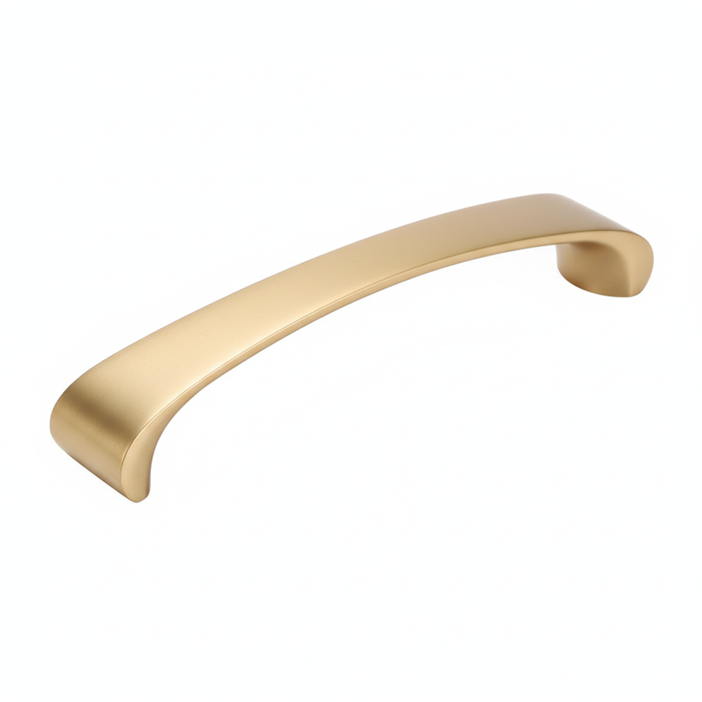Scandinavian Minimalist Cabinet Pulls – Zinc Alloy Kitchen Hardware