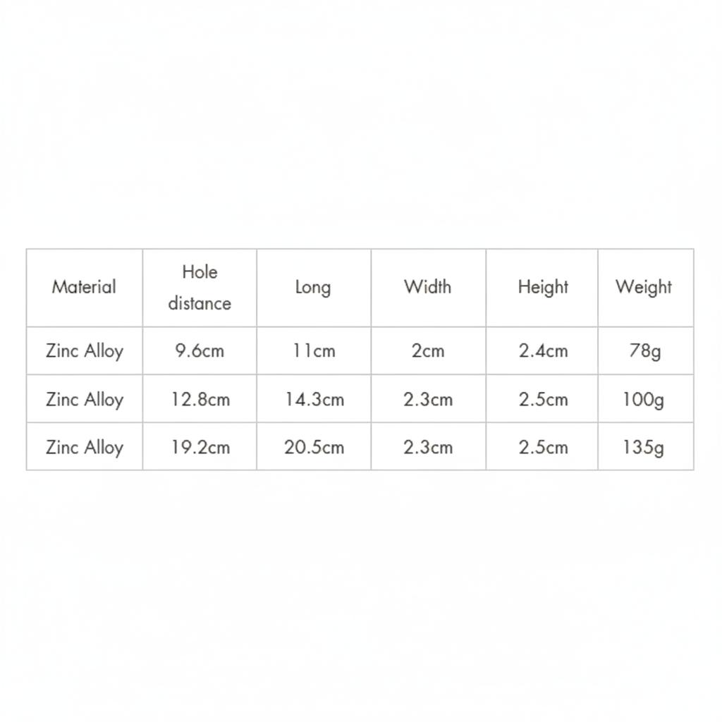Scandinavian Minimalist Cabinet Pulls – Zinc Alloy Kitchen Hardware