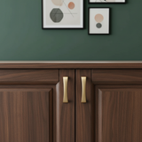 Scandinavian Minimalist Cabinet Pulls – Zinc Alloy Kitchen Hardware