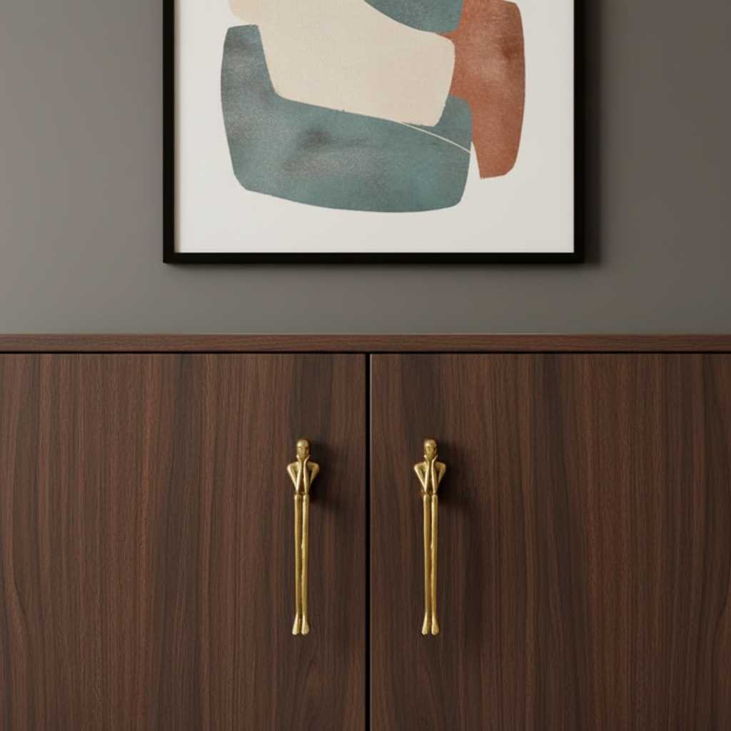 Luxury Thinker Brass Cabinet Pulls – Gold Vintage Furniture Cabinet Hardware