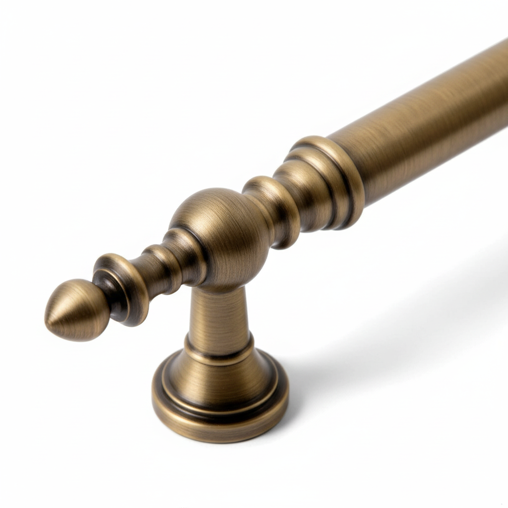 Luxury French Brass Cabinet Pulls – Copper Finish Bedroom Hardware
