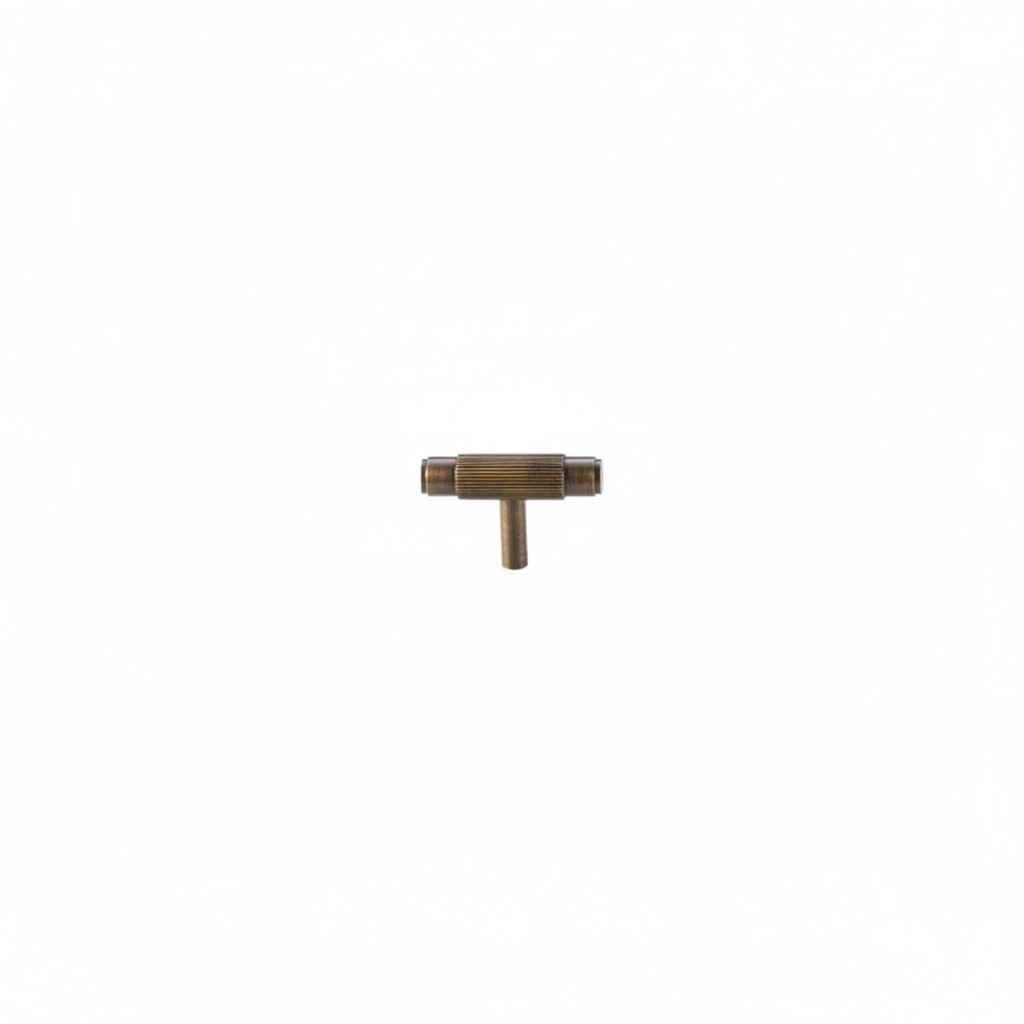 Antique Copper T-Bar Drawer Pulls – Striped Kitchen Cabinet Hardware