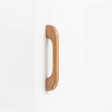Farmhouse Wood Arch Drawer Pulls & Knobs – Curved Cabinet Hardware for Kitchen