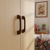 Farmhouse Wood Arch Drawer Pulls & Knobs – Curved Cabinet Hardware for Kitchen