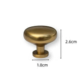 Luxury Brass Knob & Pull Bar – Gold Cabinet & Drawer Hardware