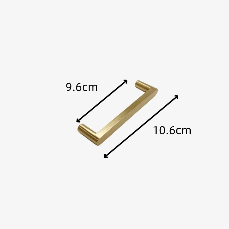 Luxury Brass Knob & Pull Bar – Gold Cabinet & Drawer Hardware