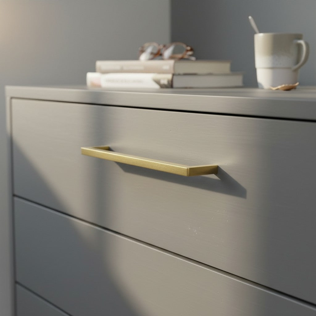 Luxury Brass Knob & Pull Bar – Gold Cabinet & Drawer Hardware