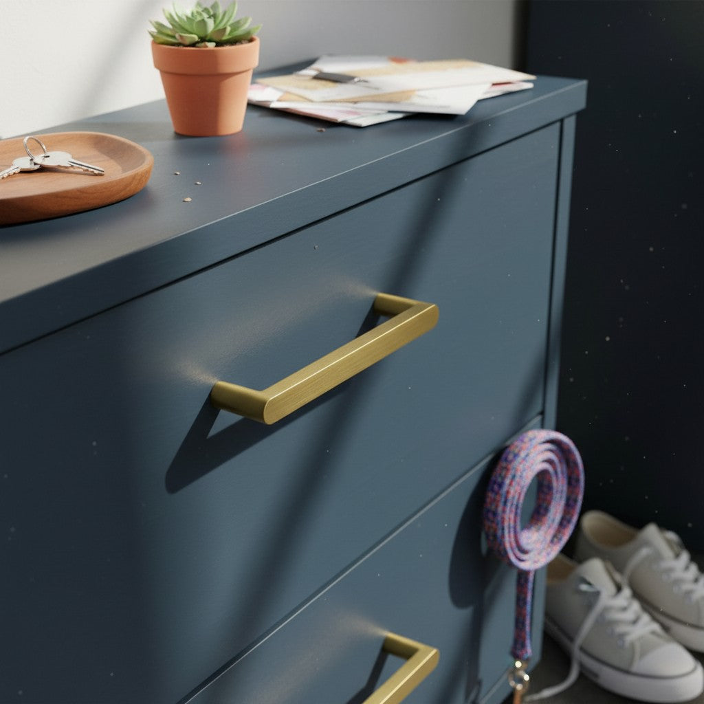 Luxury Brass Knob & Pull Bar – Gold Cabinet & Drawer Hardware