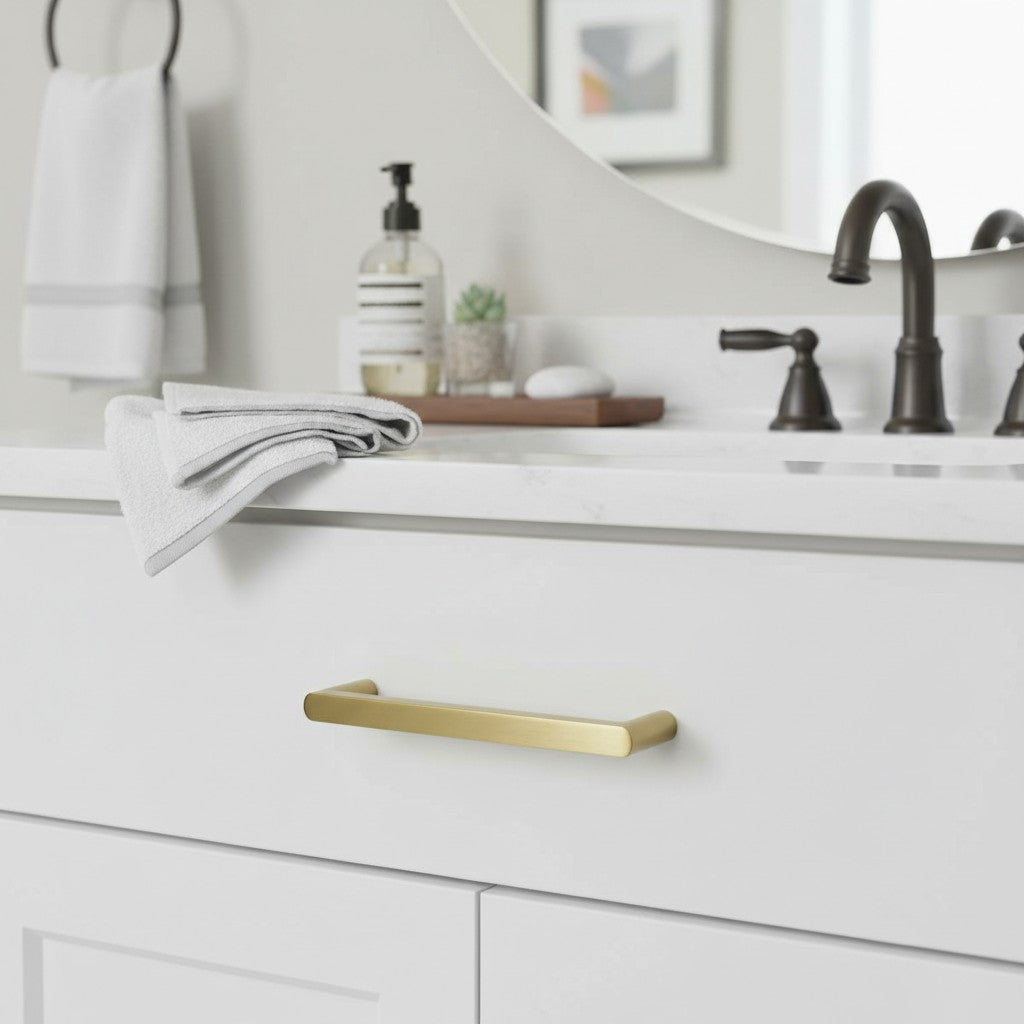 Luxury Brass Knob & Pull Bar – Gold Cabinet & Drawer Hardware