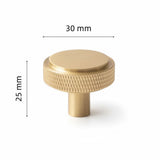 Luxury Gold Threaded Drawer Pulls – High-Quality Brass Cabinet Hardware