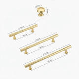 Luxury Striped Metal Pulls – Zinc Alloy Cabinet Hardware
