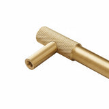 Luxury Gold Threaded Drawer Pulls – High-Quality Brass Cabinet Hardware