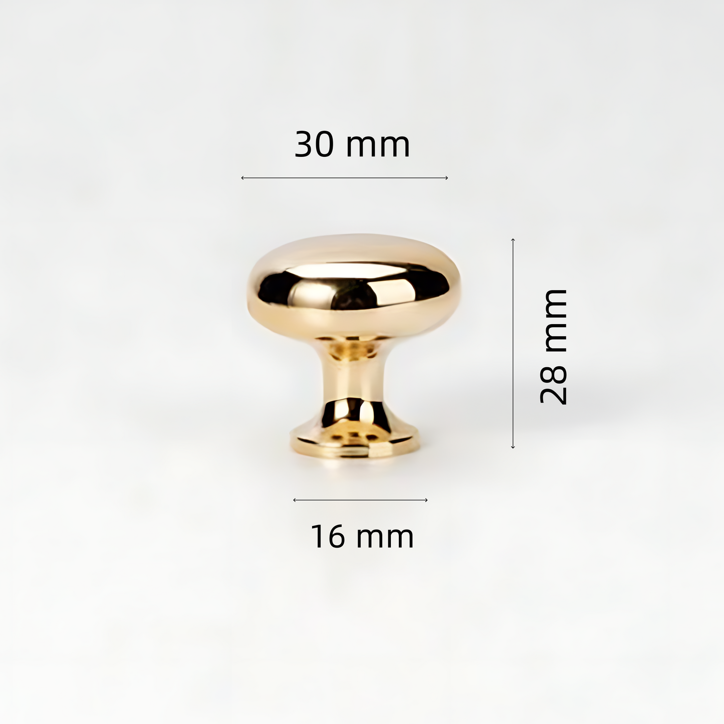 Minimalist Gold Line Drawer Pulls – Polished Brass Cabinet Hardware