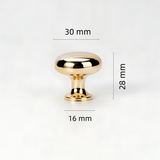 Minimalist Gold Line Drawer Pulls – Polished Brass Cabinet Hardware