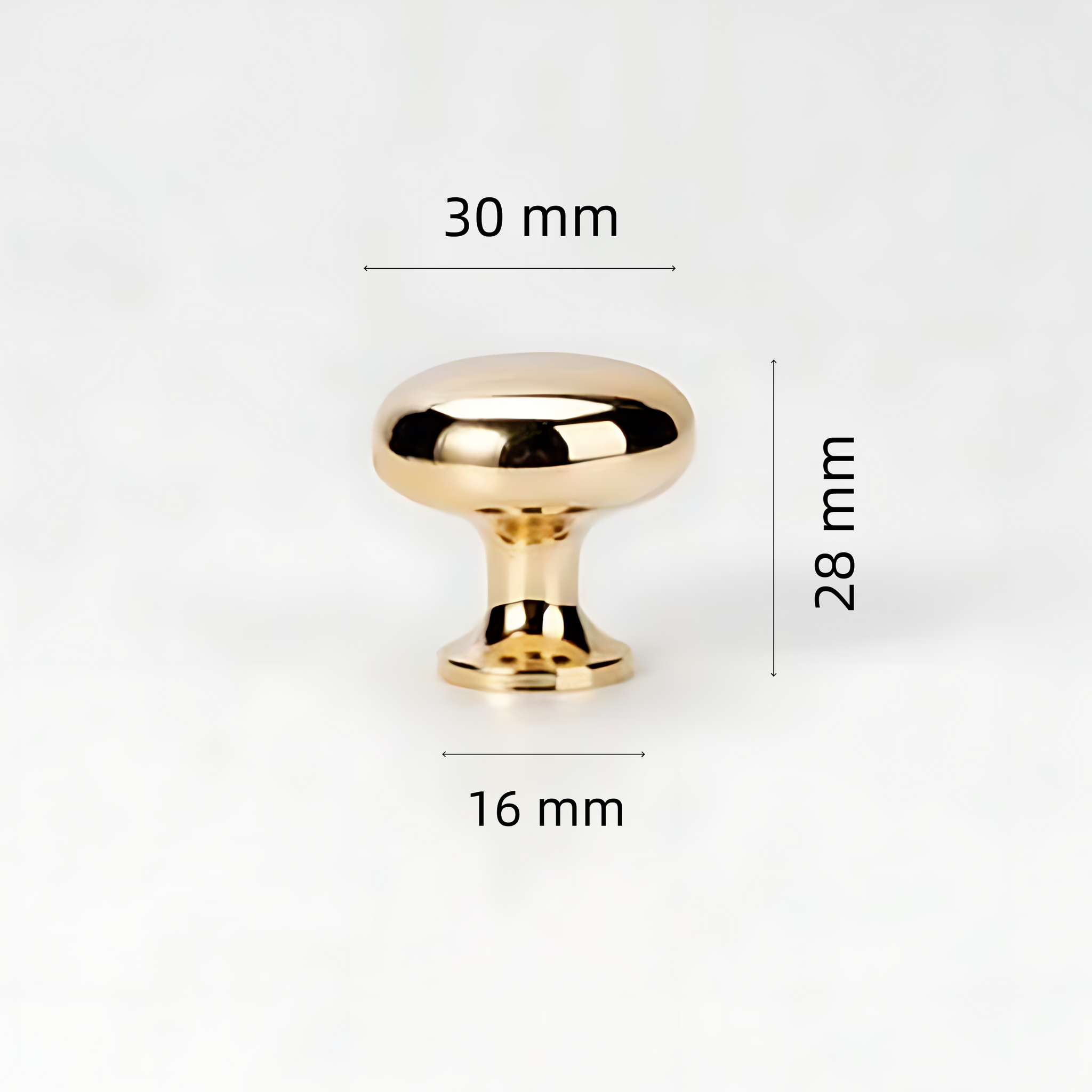 Minimalist Gold Line Drawer Pulls – Polished Brass Cabinet Hardware