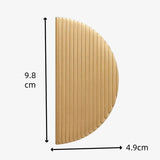 Modern Brass Drawer Pull – Sleek Vertical Lines Cabinet Hardware