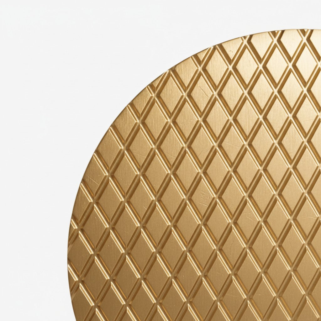 Modern Brass Drawer Pull – Sleek Vertical Lines Cabinet Hardware