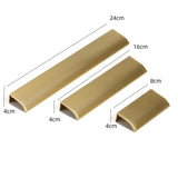 Modern Brass Lip Pull – Flush Cabinet Drawer Hardware