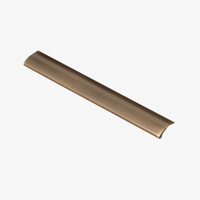 Modern Brass Lip Pull – Flush Cabinet Drawer Hardware