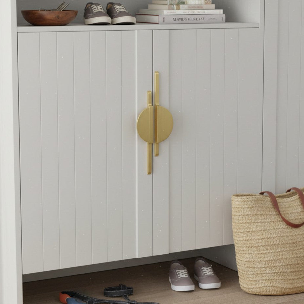 Modern Brushed Gold  Cabinet Pulls - Zinc Alloy Drawer Hardware