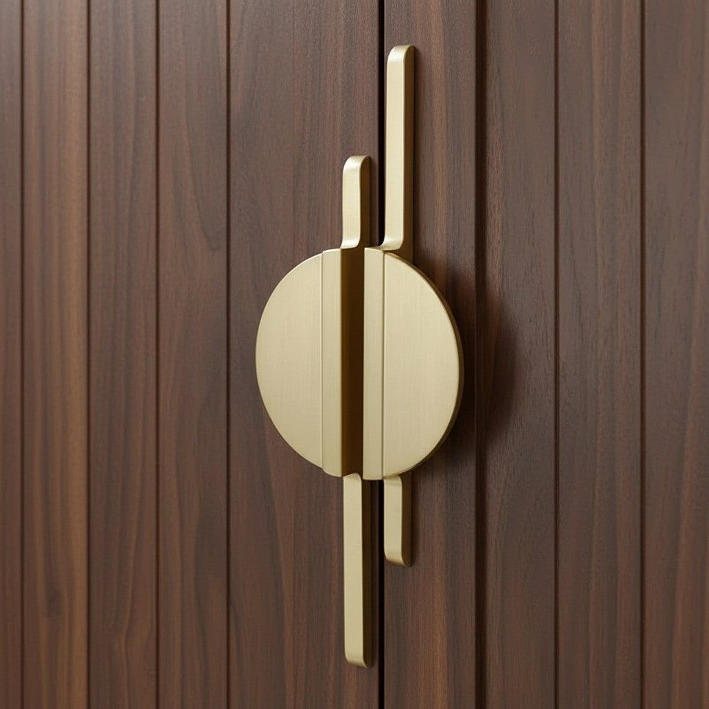 Modern Brushed Gold  Cabinet Pulls - Zinc Alloy Drawer Hardware