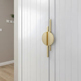 Modern Brushed Gold  Cabinet Pulls - Zinc Alloy Drawer Hardware