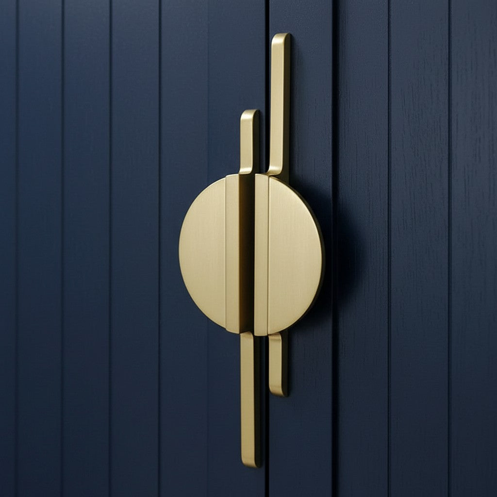 Modern Brushed Gold  Cabinet Pulls - Zinc Alloy Drawer Hardware