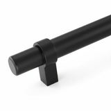 Modern Matte Black Euro Bar Pull Cabinet Handles – Drawer & Cabinet Hardware