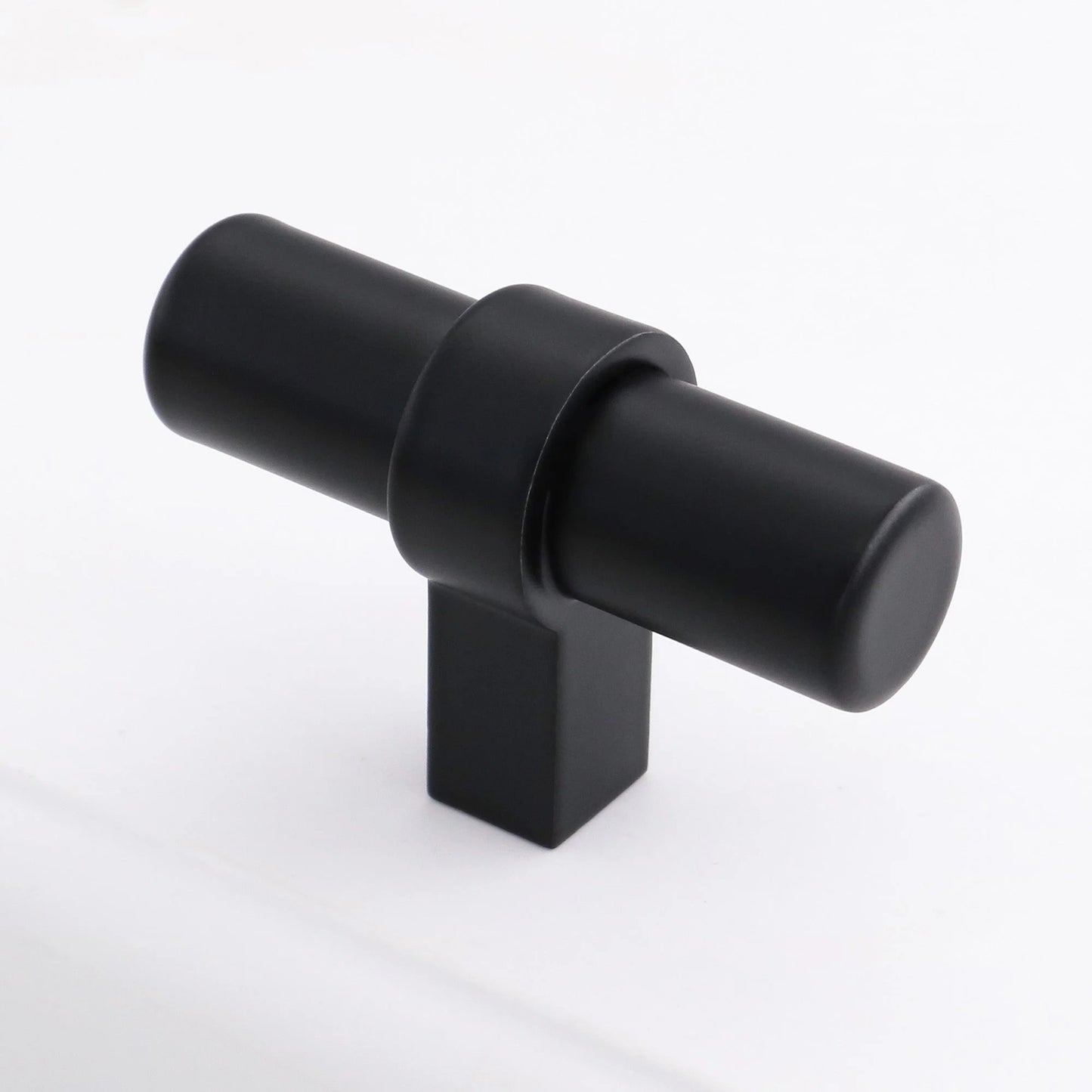 Modern Matte Black Euro Bar Pull Cabinet Handles – Drawer & Cabinet Hardware